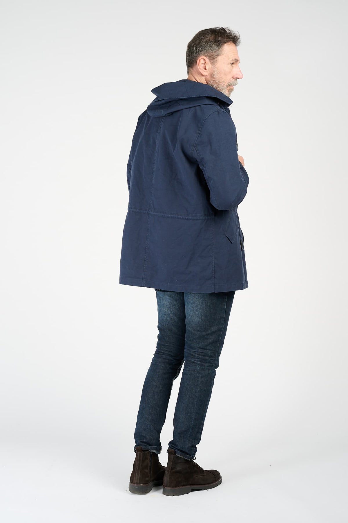Langer Herrenparka man Barone firenze - 9
