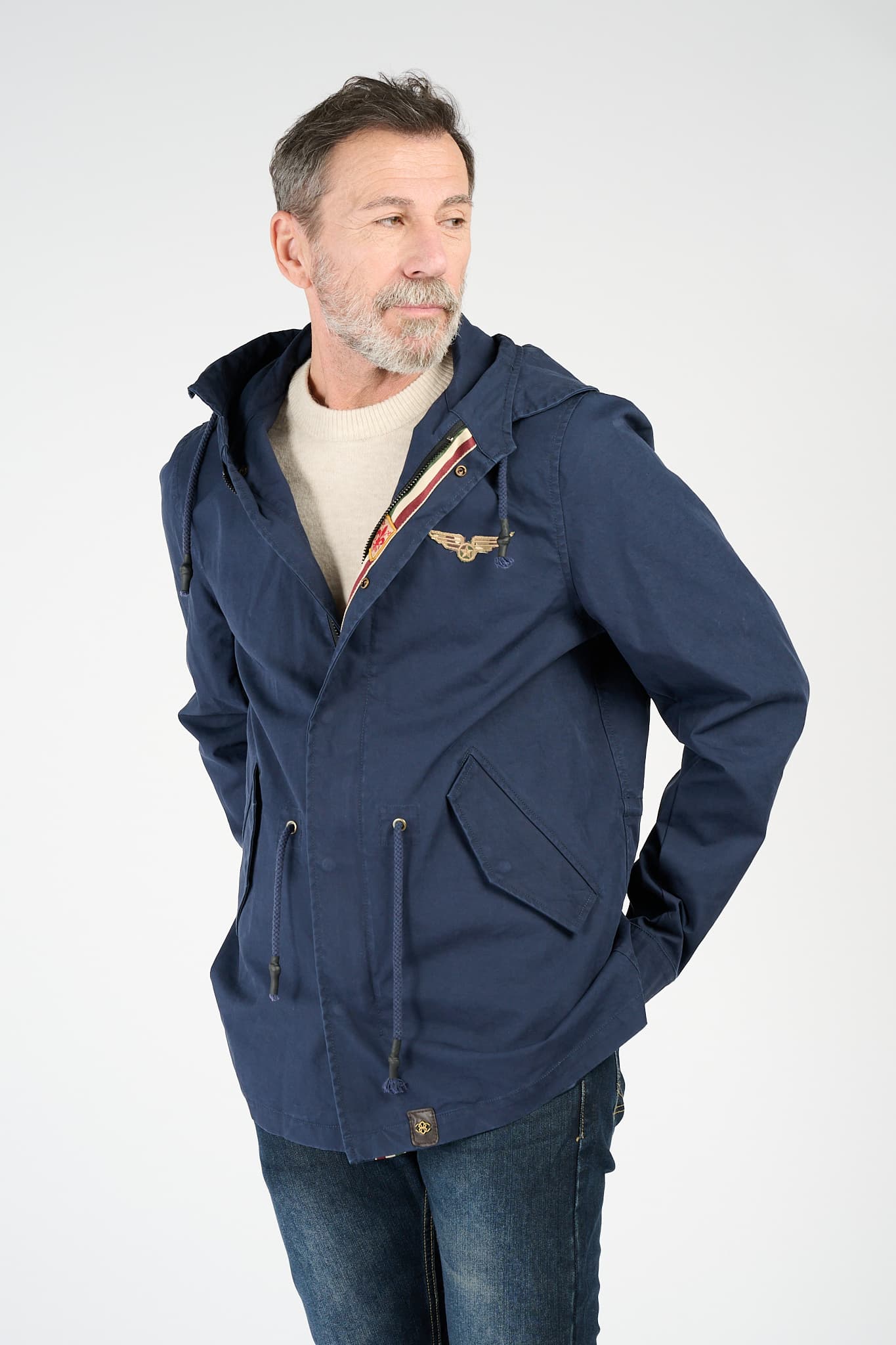 Langer Herrenparka man Barone firenze - 6