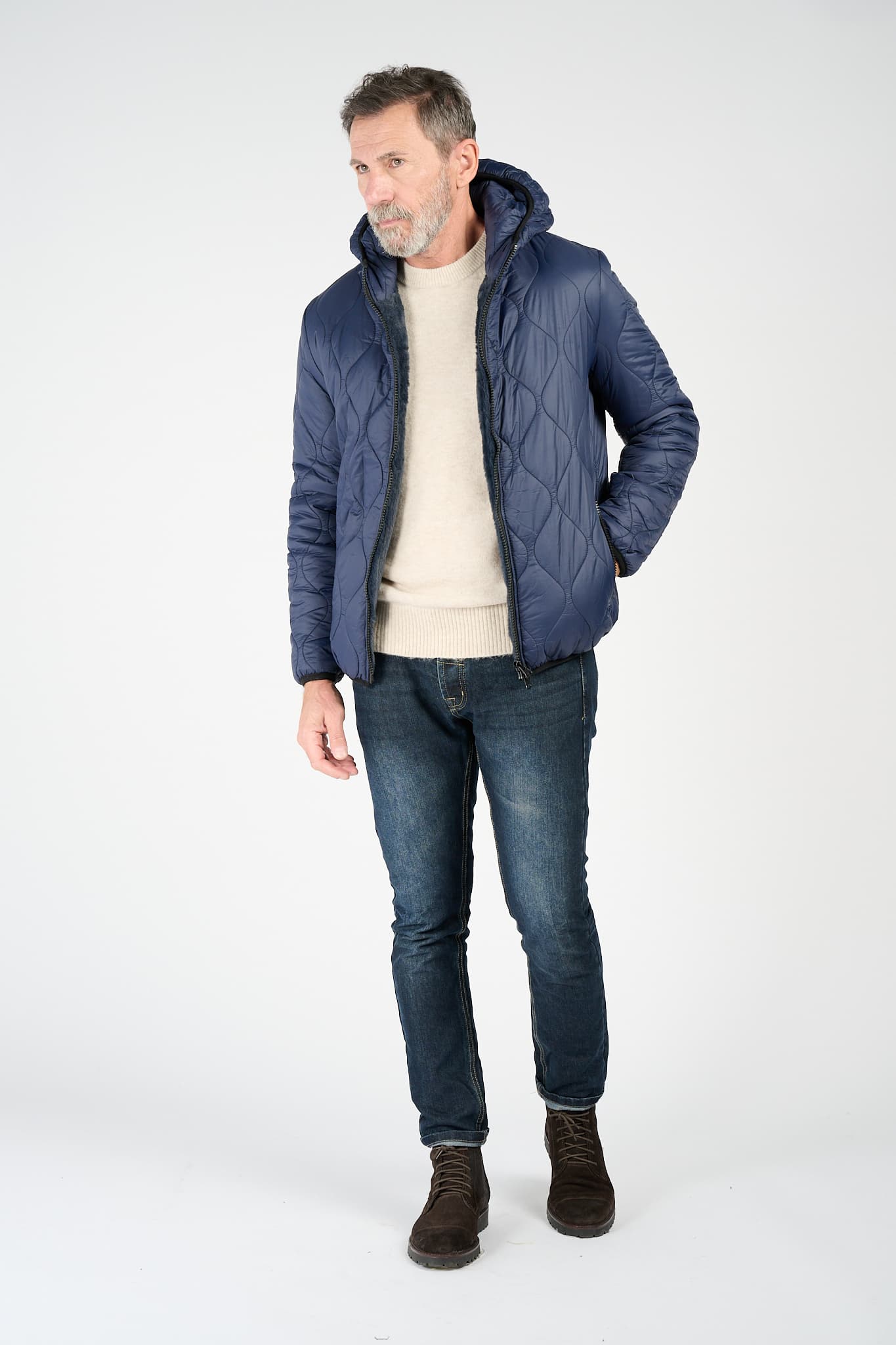 Langer Herrenparka man Barone firenze - 11