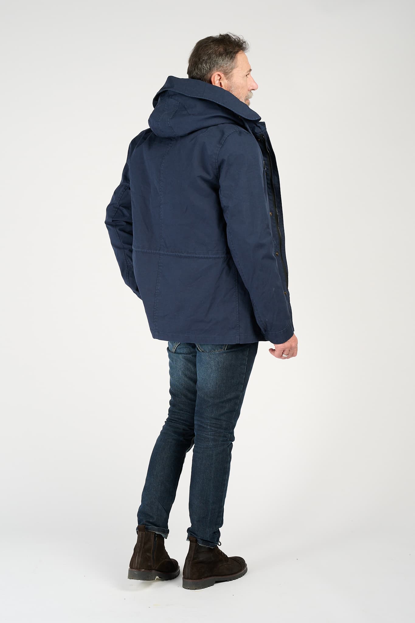 Langer Herrenparka man Barone firenze - 5