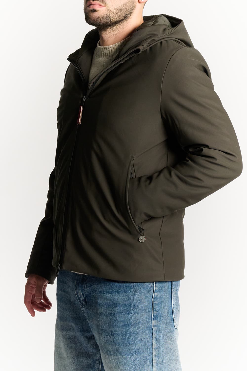 KURZE THERMO-DAUNENJACKE FÜR HERREN man Barone firenze - 3
