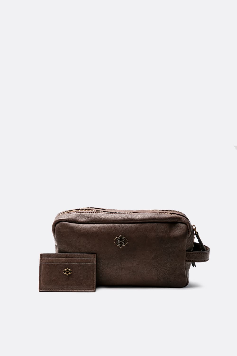 Beauty Case 100% vera pelle Made in Italy - Barone Firenze