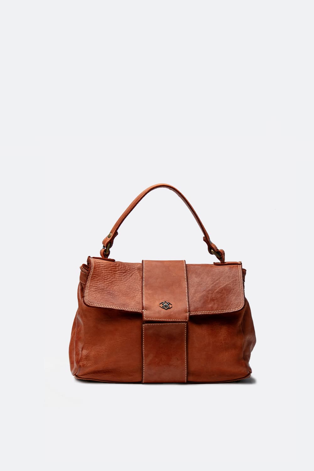 Carrara borsa donna postina 100% vera pelle Made in Italy - Barone Firenze