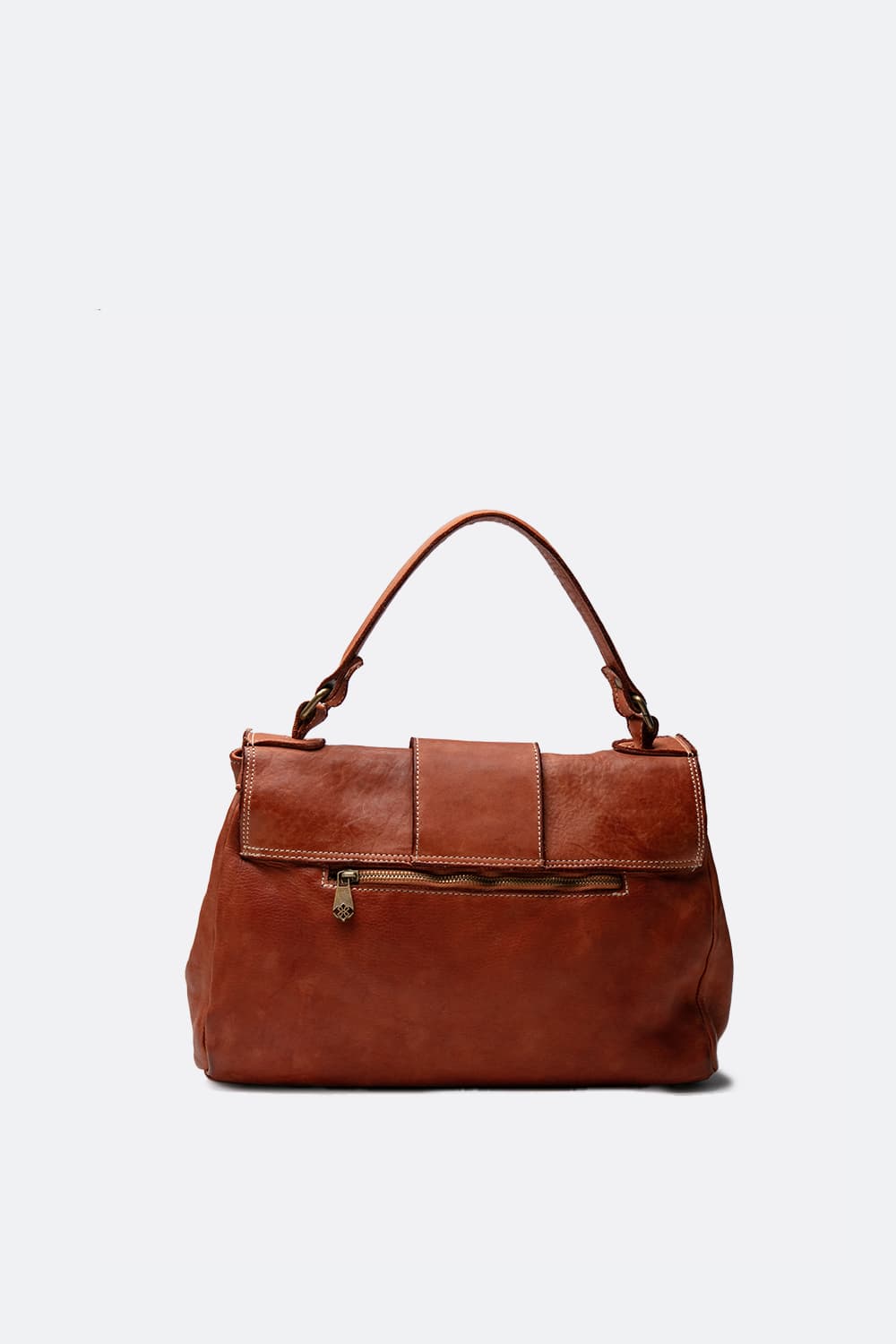 Carrara borsa donna postina 100% vera pelle Made in Italy - Barone Firenze