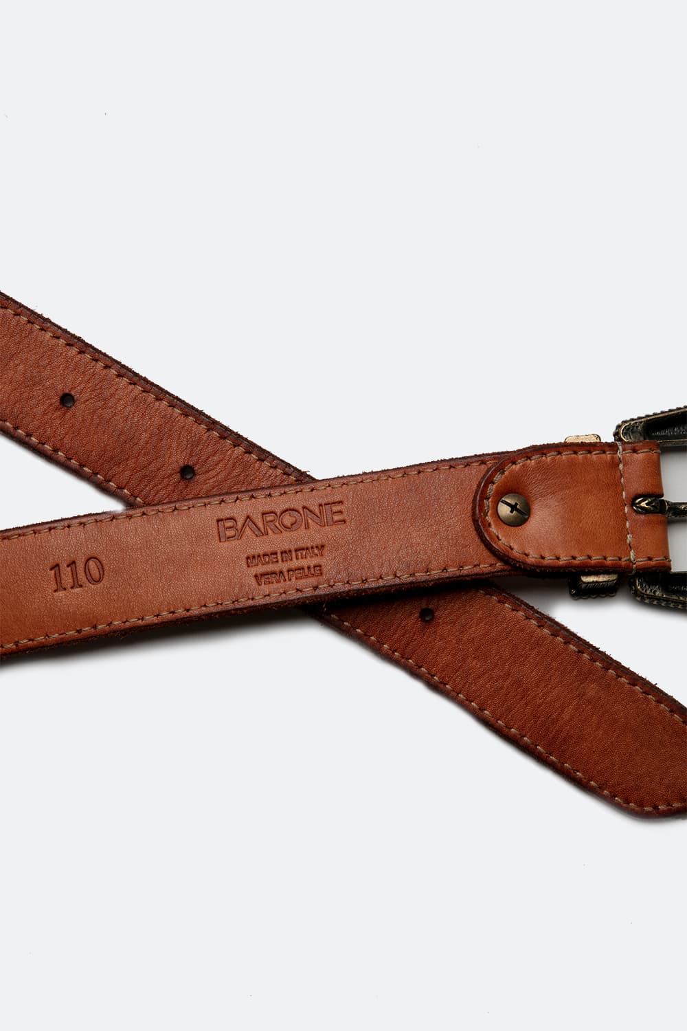 Dallas Herrengürtel unisex Barone firenze - 2