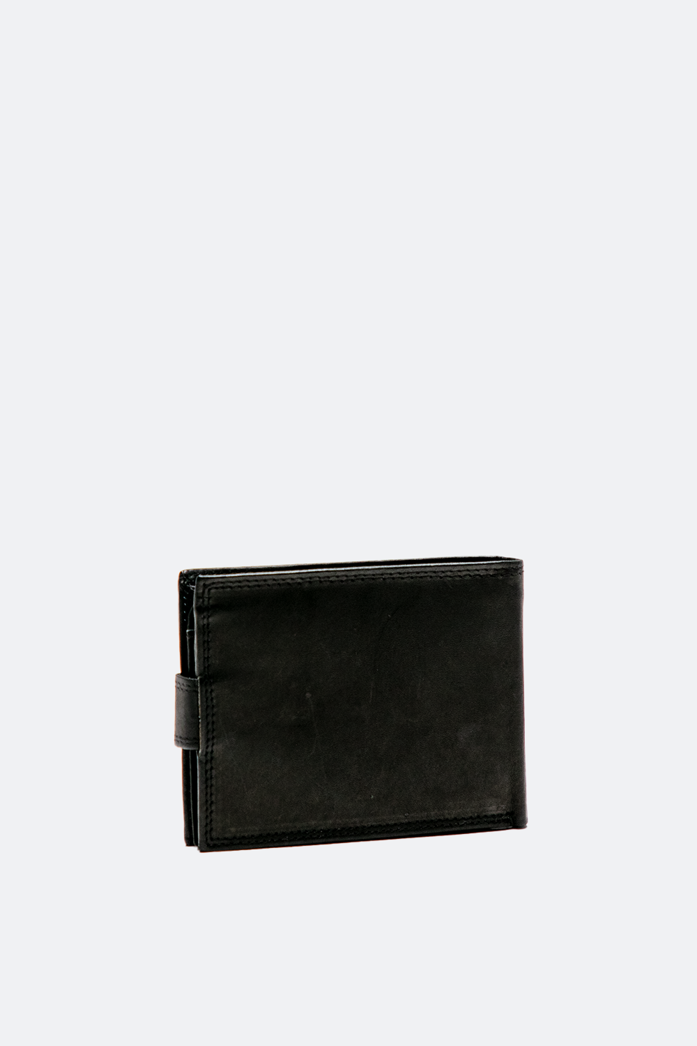 Oiled Wallet with Button