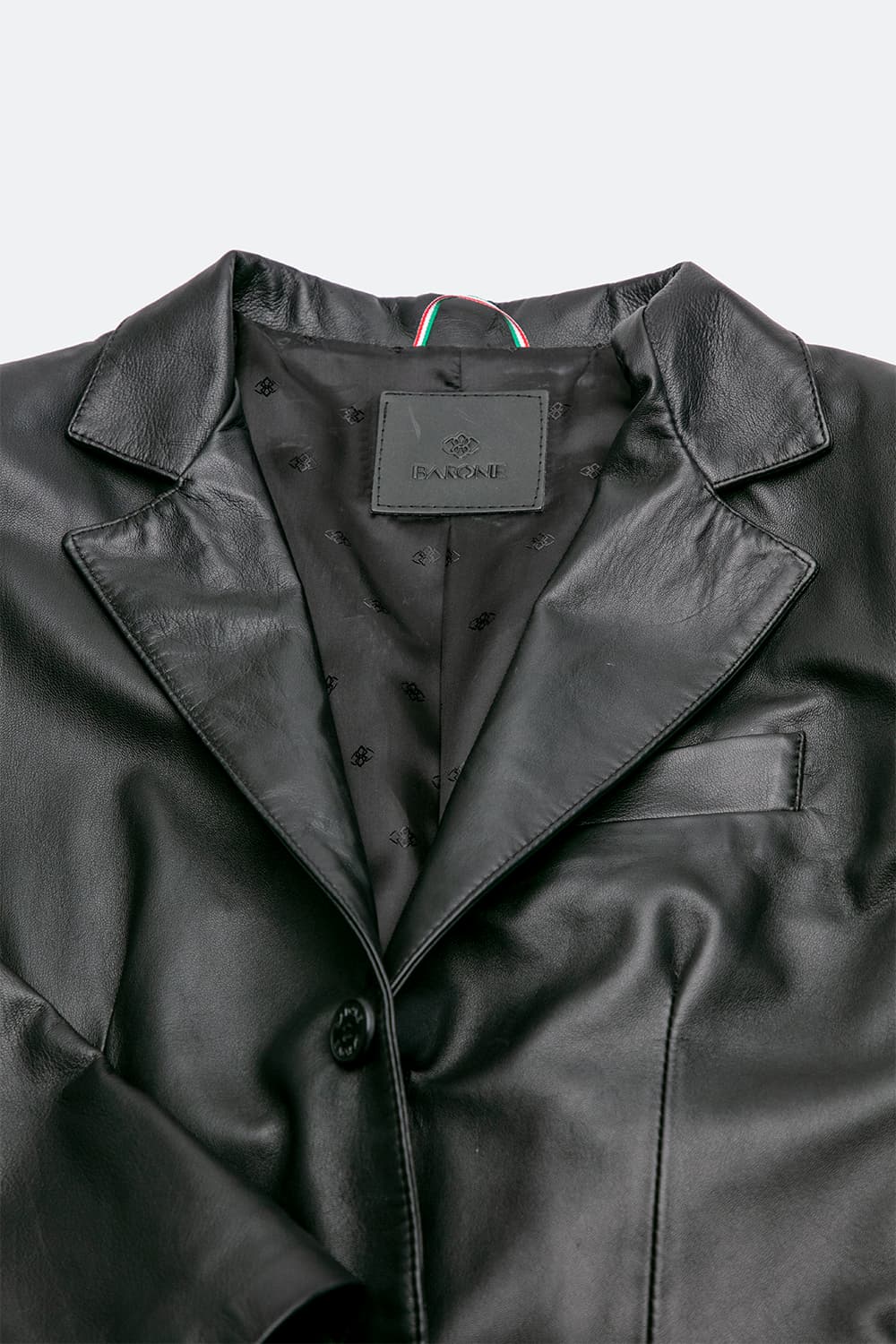 Blazer Raimondo uomo 100% vera pelle Made in Italy - Barone Firenze