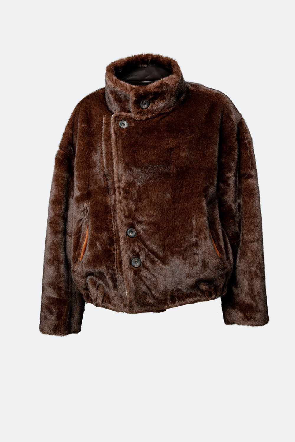 Viktoria Shearling Style Cuoio/Cioccolato woman Barone firenze - 10