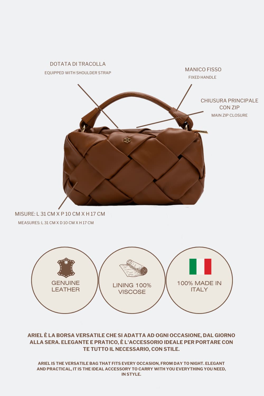 Ariel Cuoio woman Barone firenze - 10