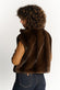 Cervinia Chocolate Vest woman Barone firenze - 3
