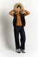 Valentina Chocolate Vest woman Barone firenze - 2