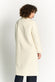 Cream Double-Breasted Alpaca Coat woman Barone firenze - 4