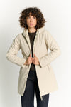 LANGE THERMO-DAUNENJACKE FÜR DAMEN woman Barone firenze - 1