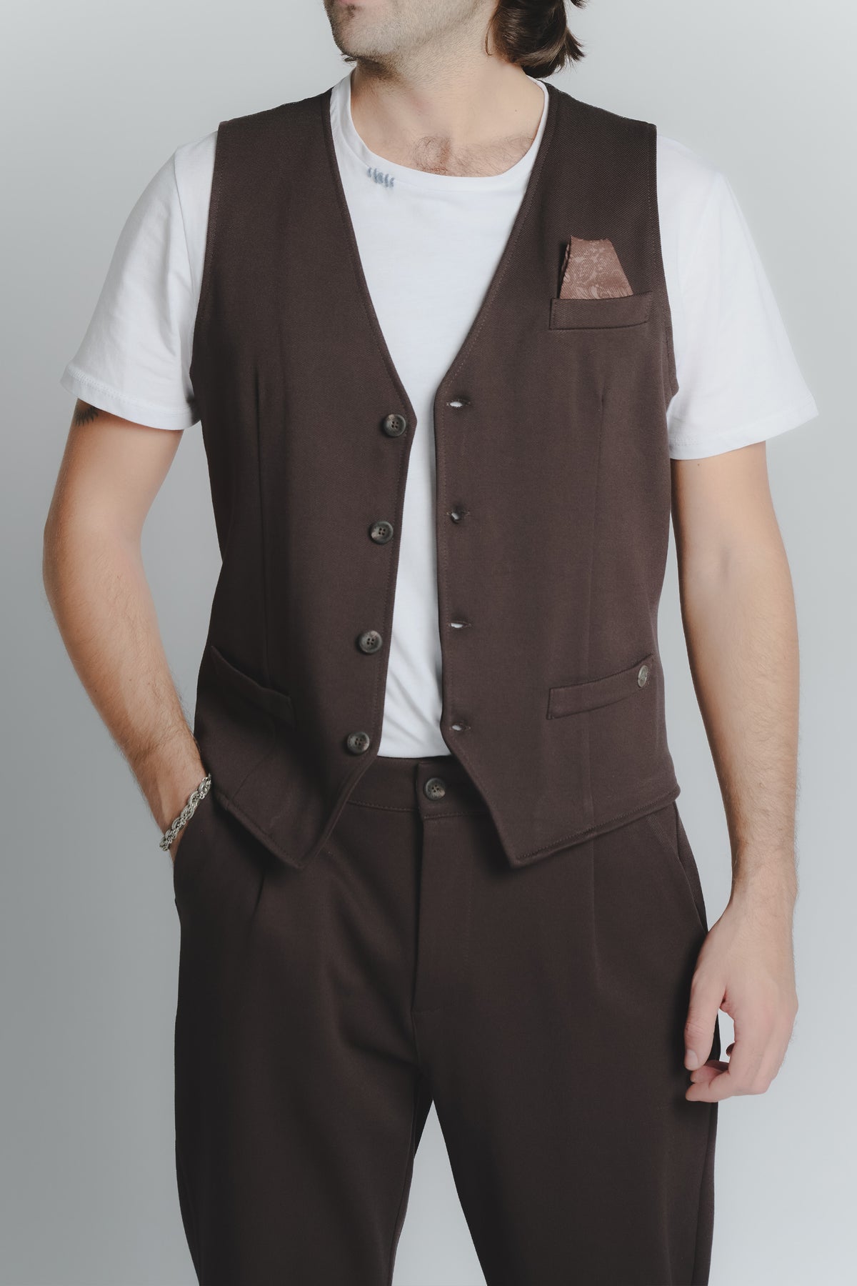 Gilet Uomo Testa di Moro man Barone firenze - 1