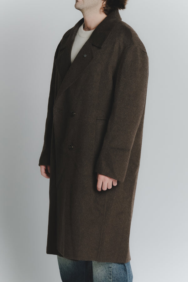 Cappotto Over Testa di Moro Uomo man Barone firenze