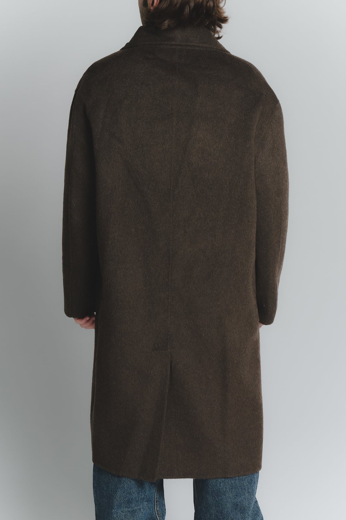 Cappotto Over Testa di Moro Uomo man Barone firenze - 4