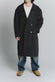 Cappotto Over Antracite Uomo man Barone firenze - 2
