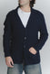 Cardigan Misto Lana Blu da Uomo man Barone firenze - 1