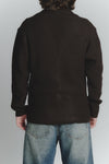 Cardigan Misto Lana Testa di Moro da Uomo man Barone firenze - 4
