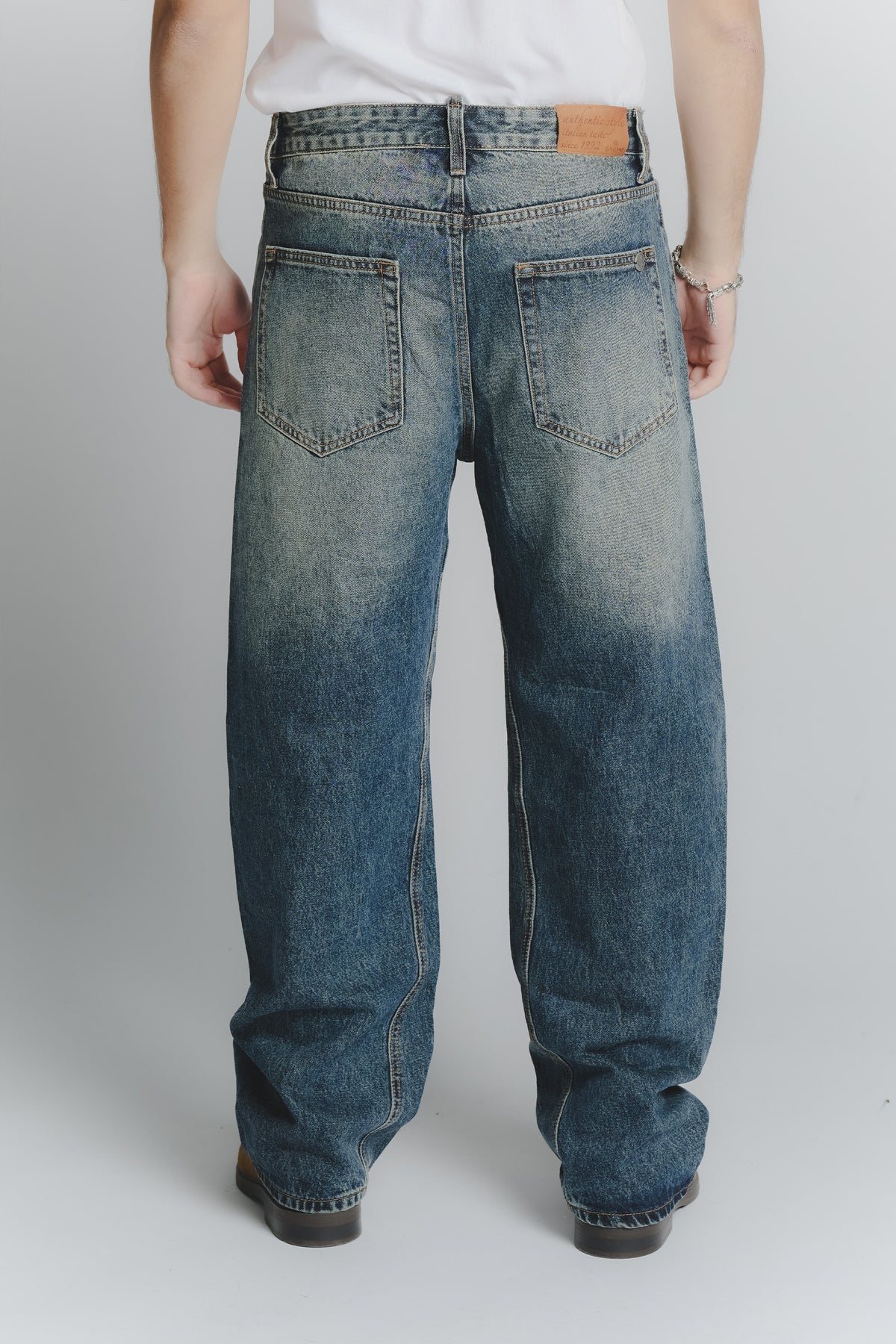 Jeans Over Uomo Vintage man Barone firenze - 2