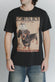T-Shirt Uomo Stampa Bassotto Nero man Barone firenze - 1
