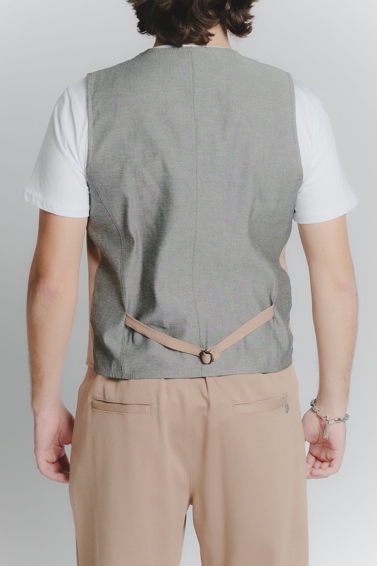 Gilet Uomo Camel man Barone firenze - 4