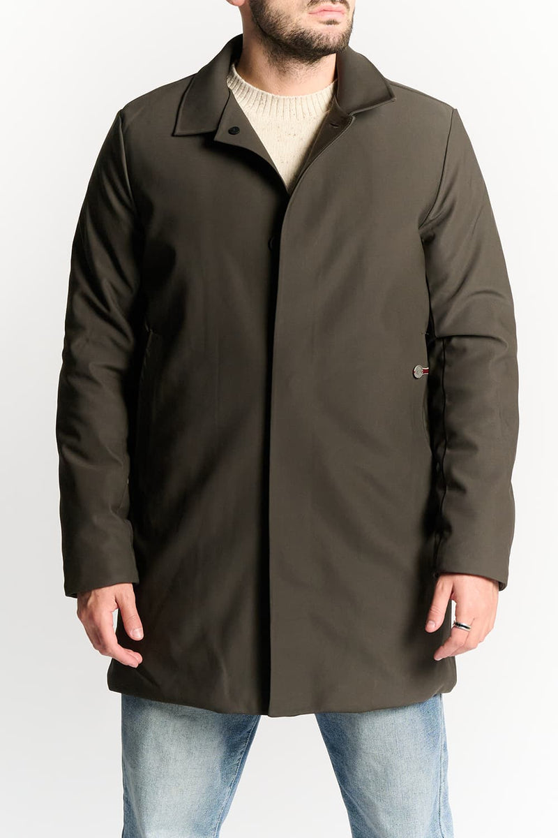 MEN'S LONG THERMAL DOWN JACKET man Barone firenze - 2