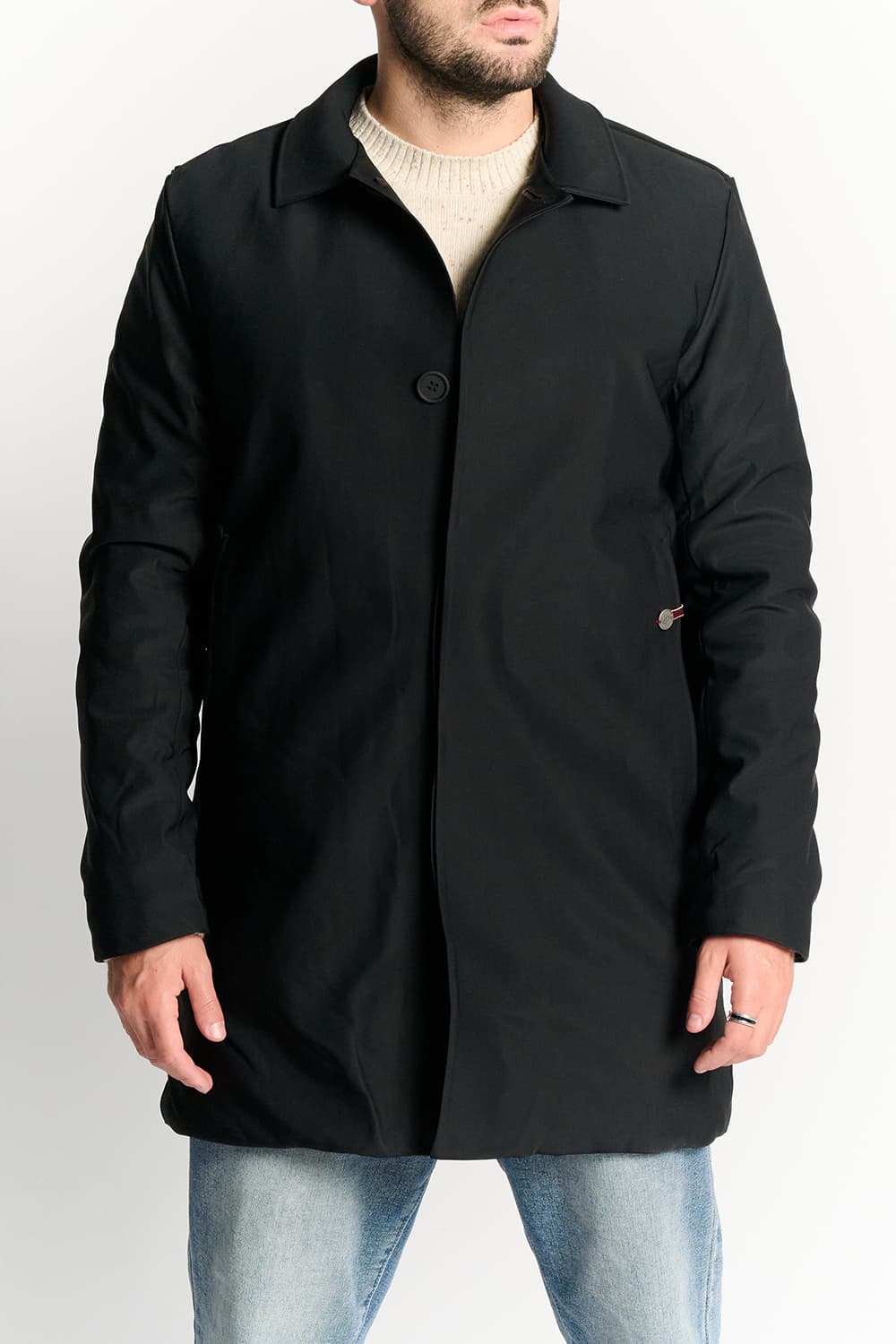 LANGE THERMO-DAUNENJACKE FÜR HERREN man Barone firenze - 2