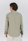 Camicia Uomo Lino Verde Militare man Barone firenze - 4