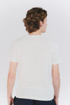T-shirt Uomo Tramata Bianca man Barone firenze - 4