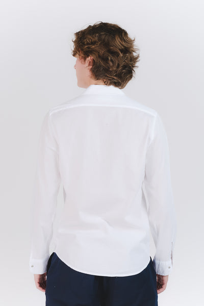 Camicia Classica Uomo Bottoni Gioiello