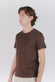 T-shirt Barone Ricamo Fronte Cioccolato man Barone firenze - 1