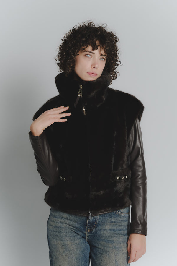 Gilet Melissa Testa di Moro woman Barone firenze