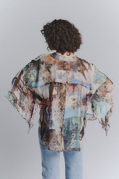 Blouse Silk Panorama