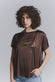Damen-T-Shirt mit Knöpfen woman Barone firenze - 1