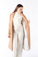Camel Long Coat With Belt woman Barone firenze - 3