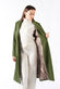 Green Long Coat With Belt donna Barone firenze - 3