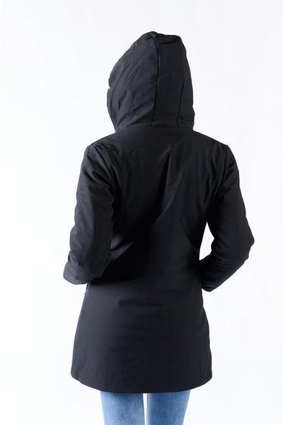Women’s Long Thermal Down Jacket Black