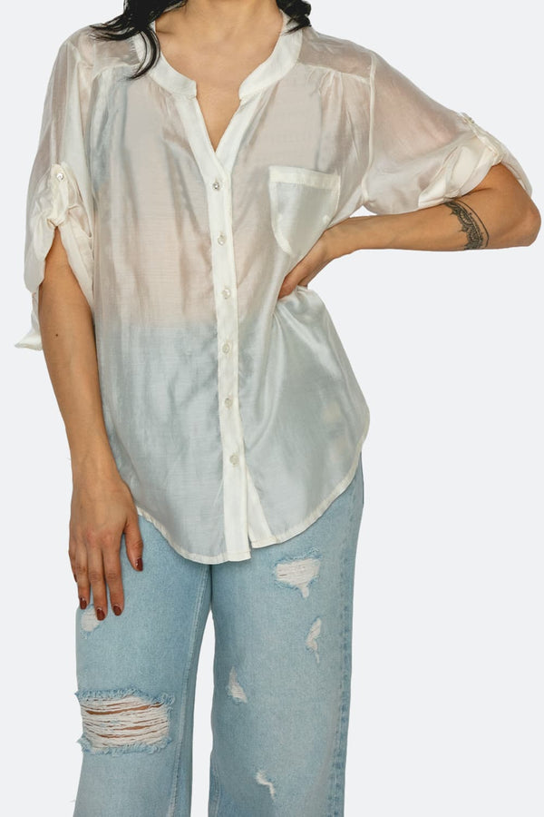 Korean Women's Shirt donna Barone firenze
