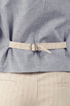 Herren Nadelstreifenweste man Barone firenze - 4