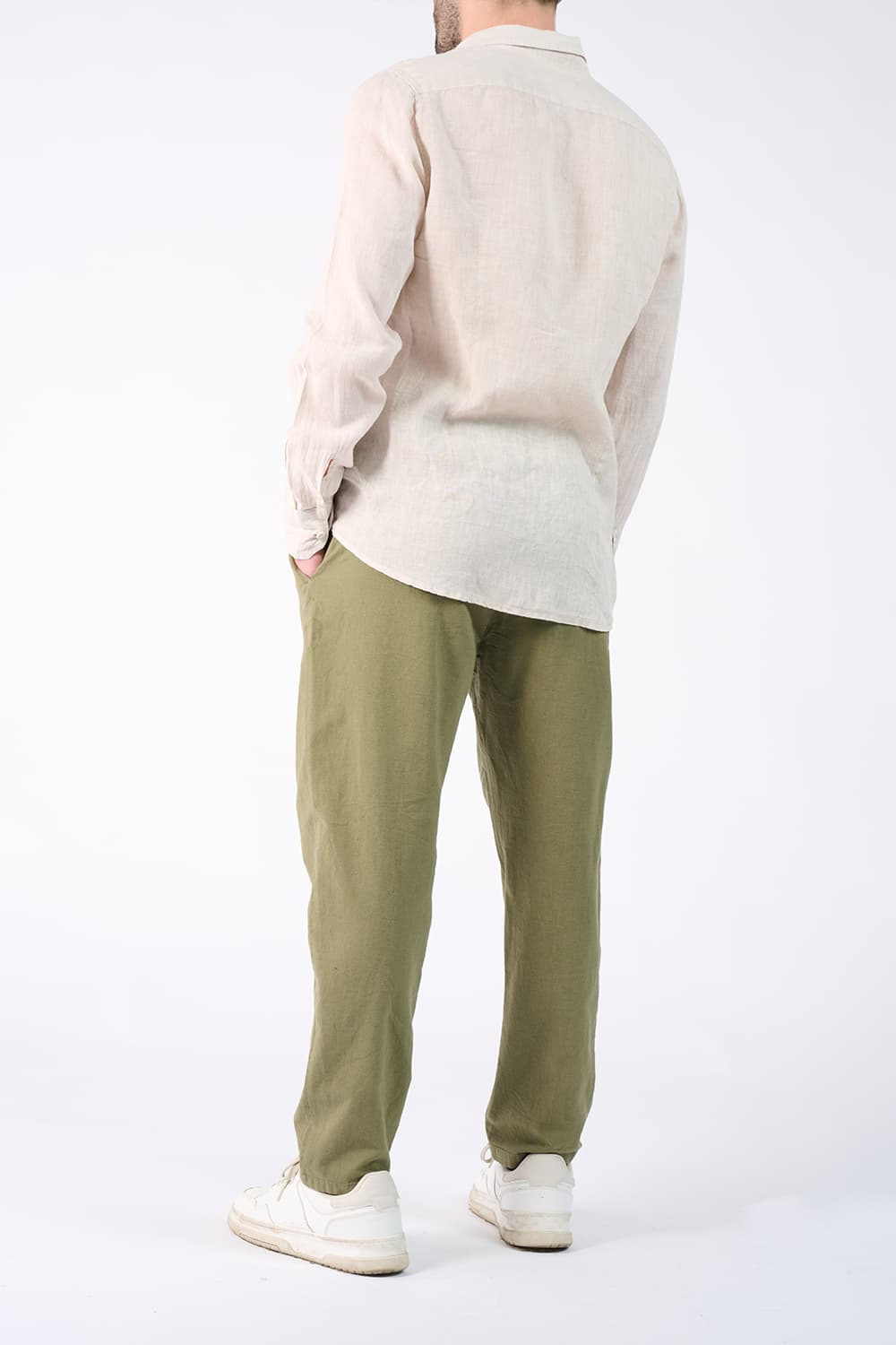 HERREN-LEINENHEMD man Barone firenze - 4