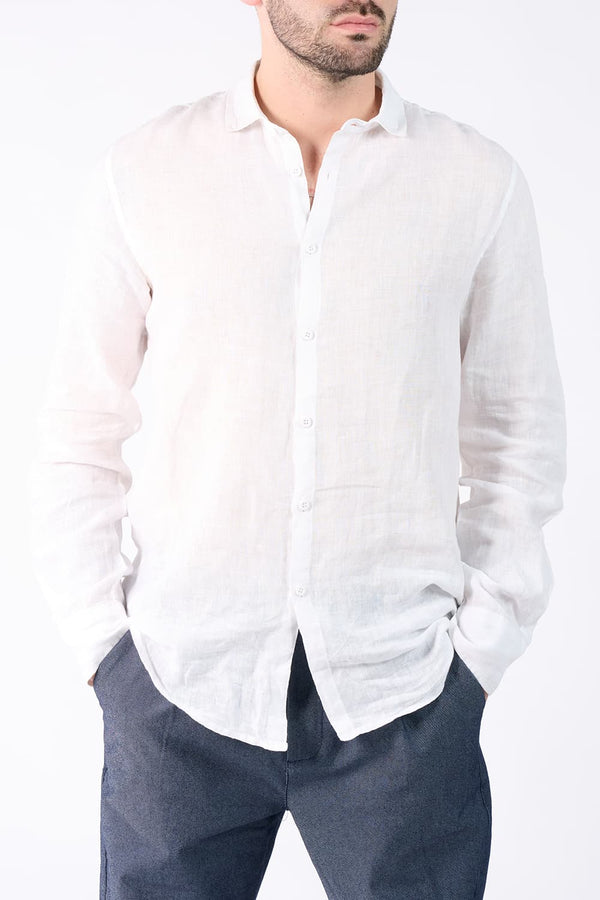 HERREN-LEINENHEMD man Barone firenze