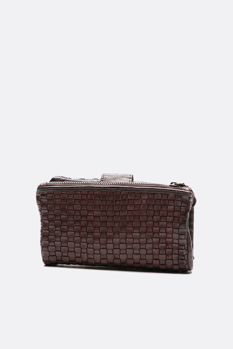 Intreccio Medium Button Wallet woman Barone firenze - 3