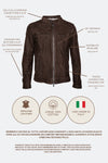 Elton Gold Oleato Marron foncé man Barone firenze - 8
