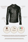Massi Black Jacket man Barone firenze - 9