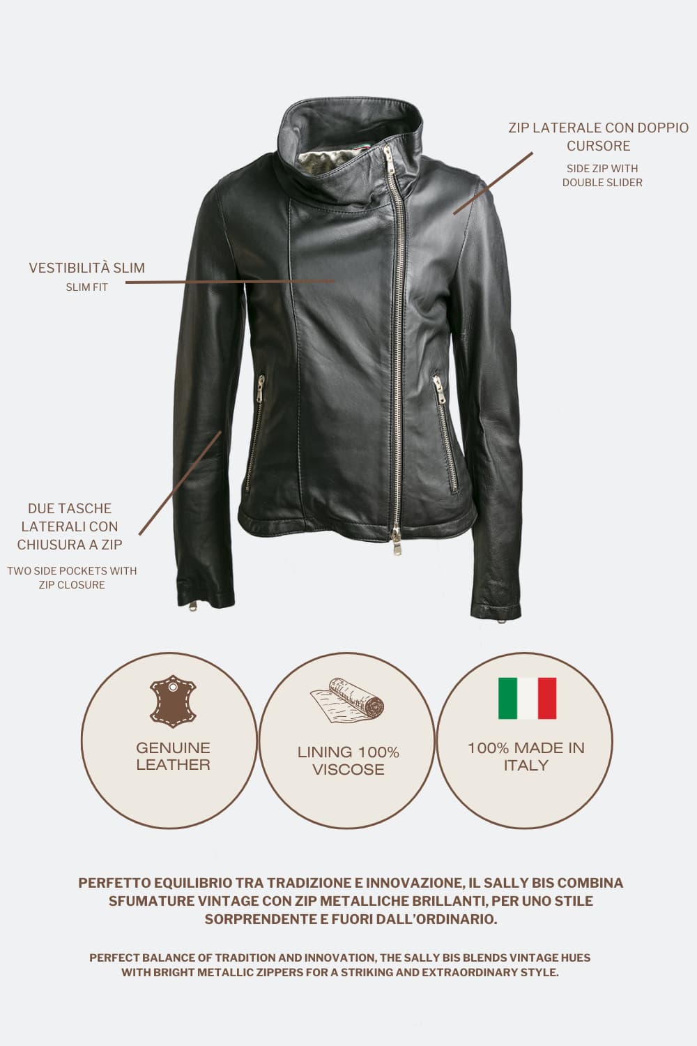 Sally Bis Hals Gold woman Barone firenze - 4