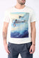 Men's T-Shirt Airplane Print uomo Barone firenze - 1