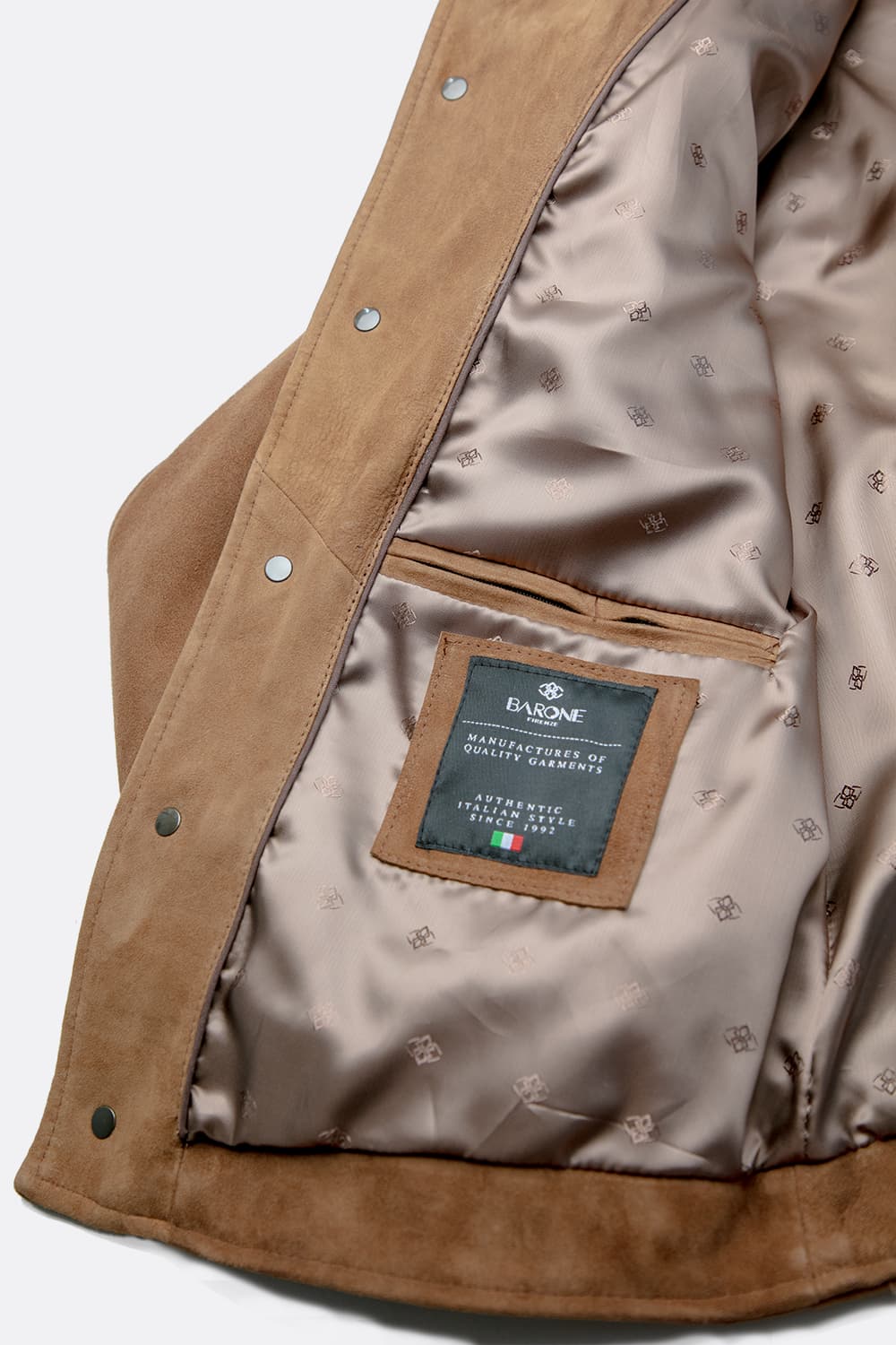 Ale Suede Jacket Men's unisex Barone firenze - 9