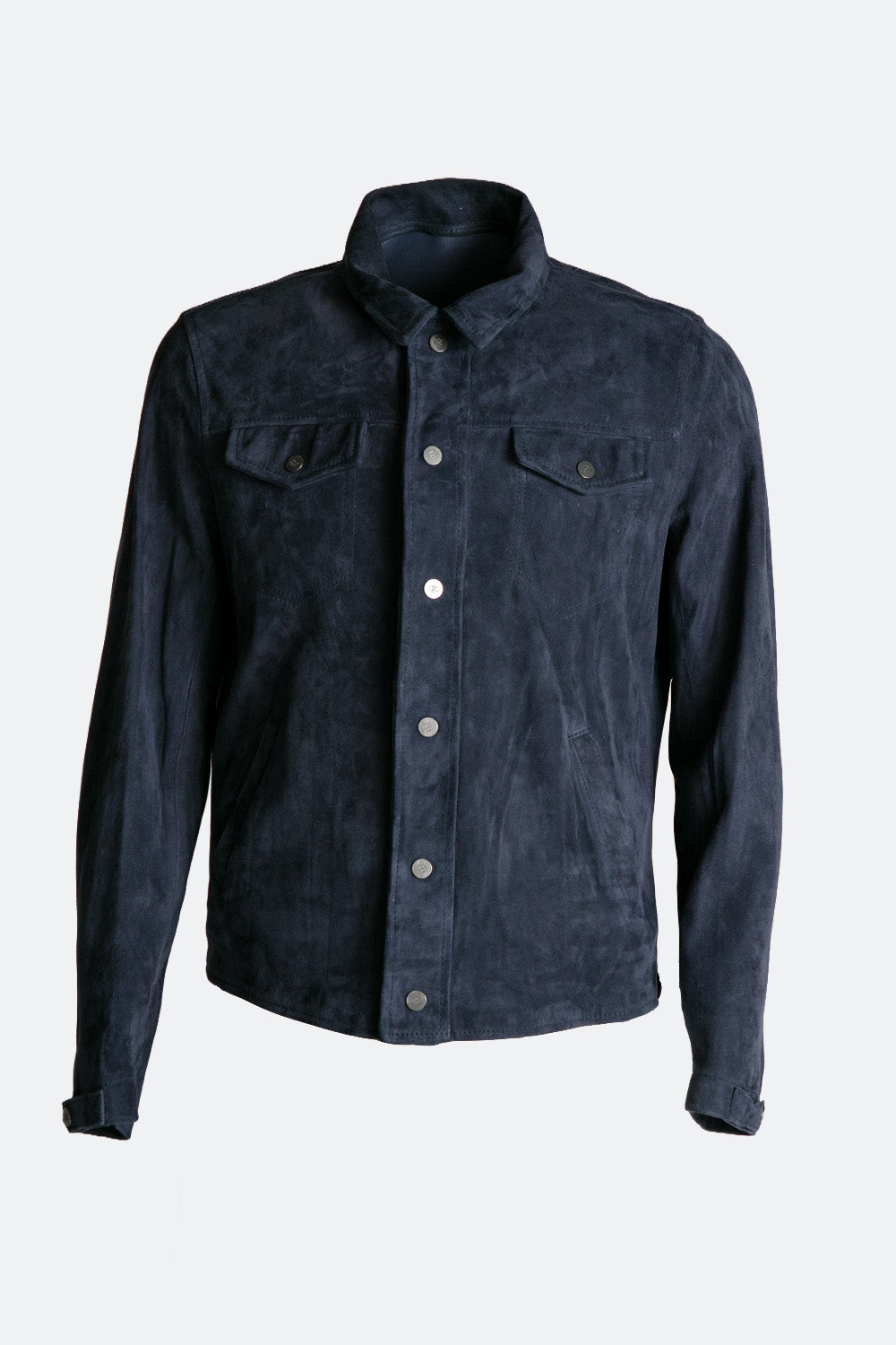Ale Camoscio Sfoderata Blu unisex Baronefirenze - 1