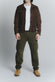 Pantaloni Cargo Verde Uomo man Barone firenze - 3